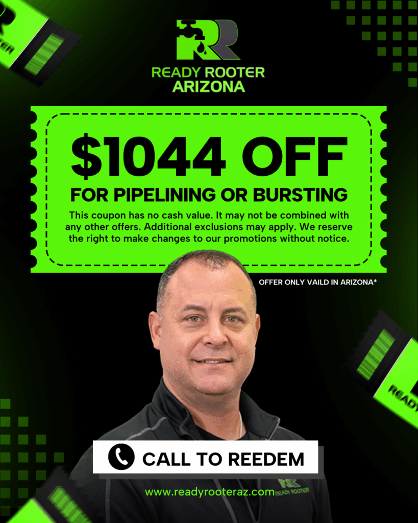 Coupon graphic for 1044 dollars off pipelining or pipe bursting
